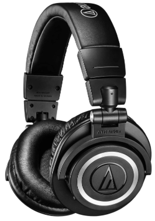  Audio-Technica ATH-M50xBT: (Overall best Audio Technica wireless headphones) 