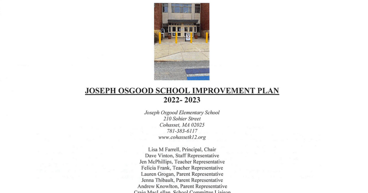 Joseph Osgood School - School Improvement Plan (Ms. Lisa Farrell) E-4.pdf