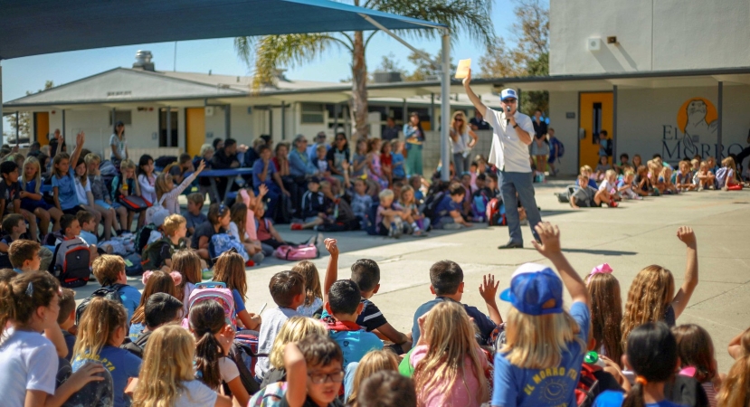 El Morro elementary in Laguna Beach, CA