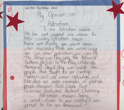 Essay What Patriotism Means To Me