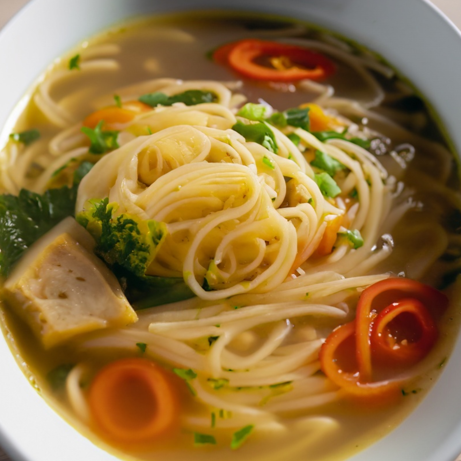 Vegetable Noodle Soup recipe