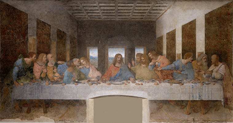 The Last Supper (1495 to 1498)