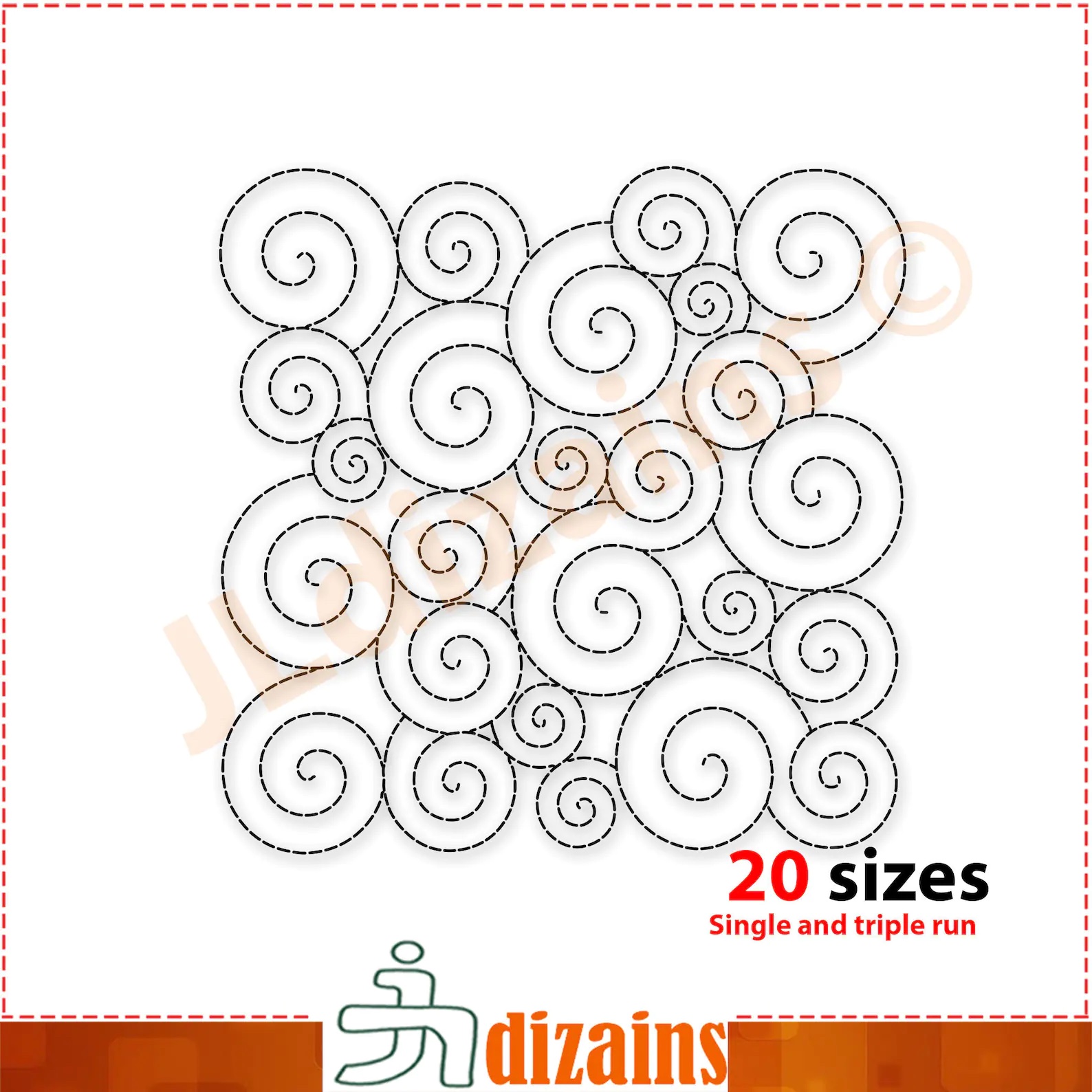 swirl quilt block machine embroidery designs for quilting