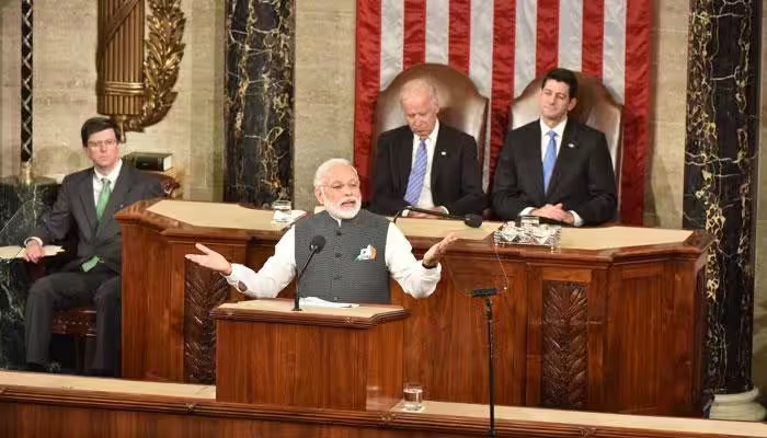 PM Modi addresses a joint meeting of the US Congress.