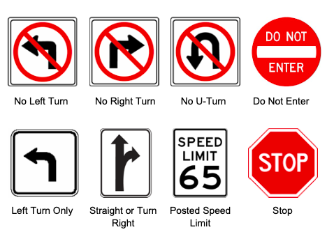Utah Road Signs