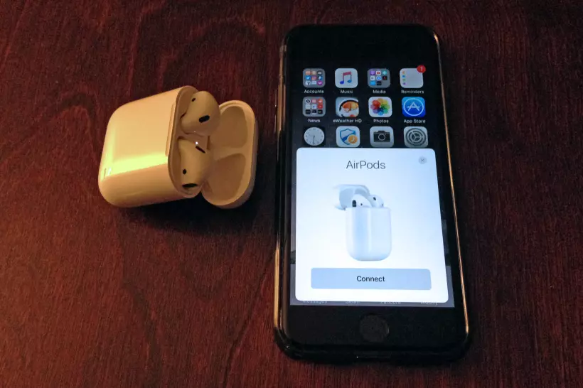 Connect Airpods to an iOS Device