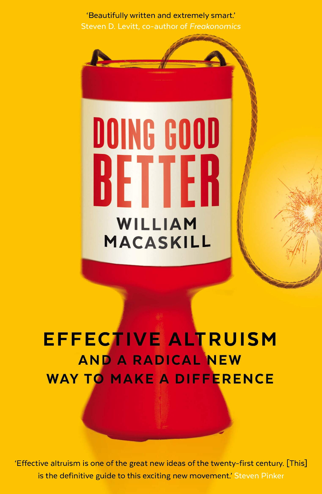 Book cover of Doing Good Better by William MacAskill