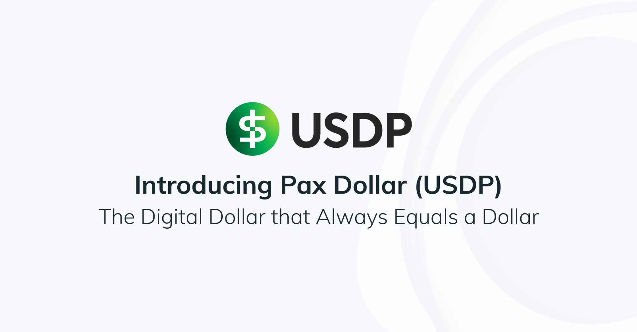 Blog Pax Dollar USDP Stablcoin