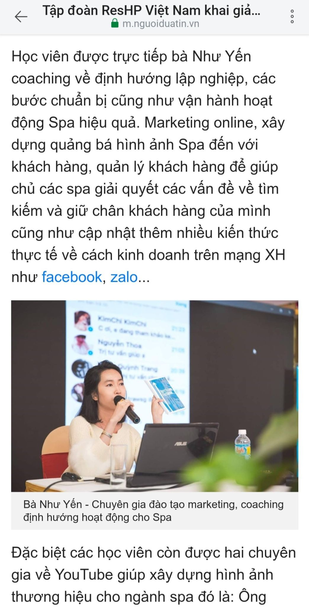 Như Yến Coaching