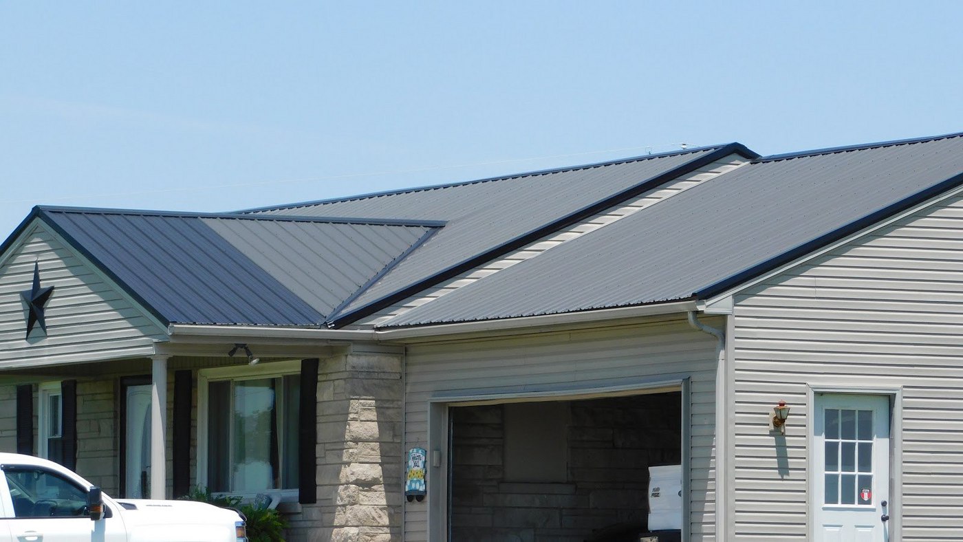 standing seam metal roofing for houses
