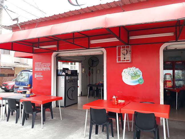 Encebollado Cuarto de libra