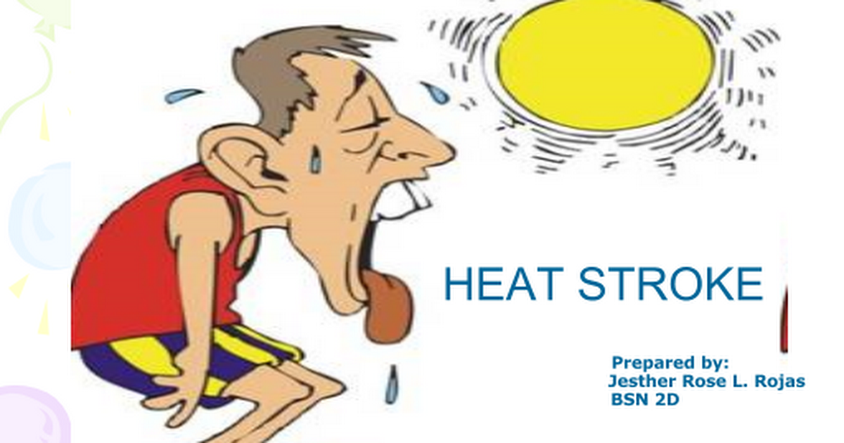 heat stroke case study ppt