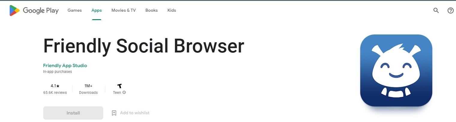 friendly browser