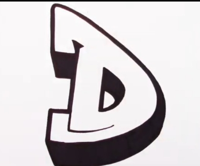 How to draw graffiti letter d step 4