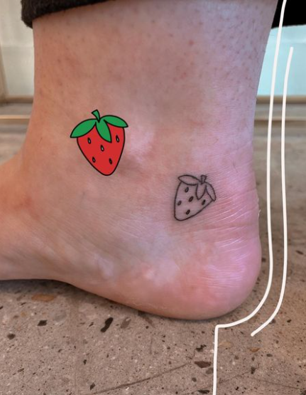 Strawberry Tattoo