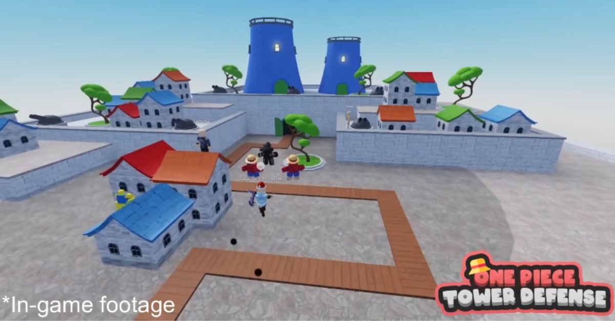 One Piece tower defense gameplay