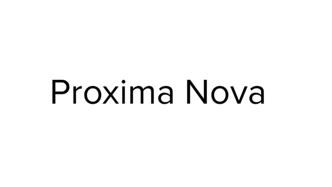 Proxima Nova Font Logo Keren untuk Rebranding