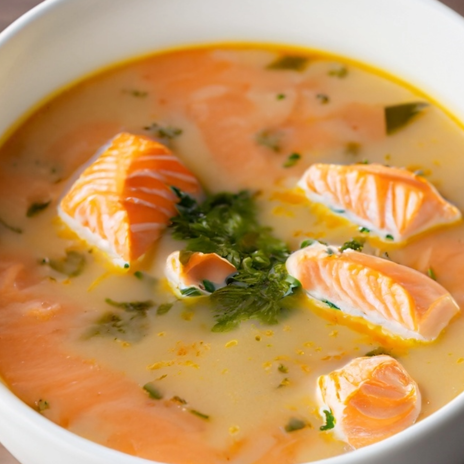 Healthy Salmon Soup