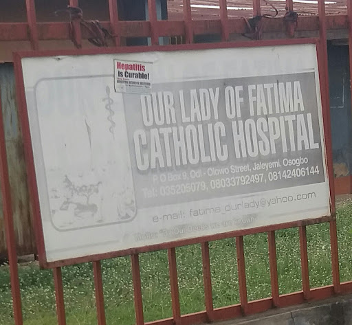 Our Lady Of Fatima Jaleyemi Hospital, Asubiaro, Osogbo, Nigeria, House Cleaning Service, state Osun
