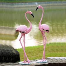 Pink Flamingo Pair | Bella Coastal Decor