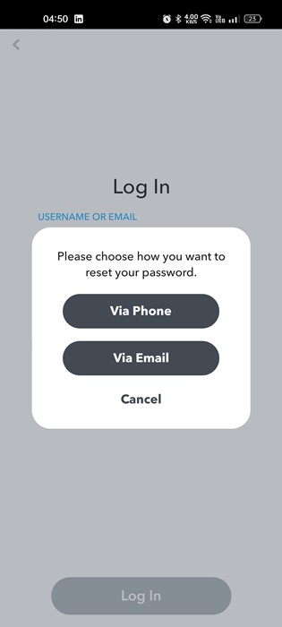 Regain Access When You Forget Your Password 