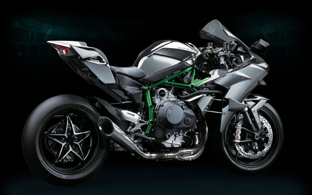  سریعترین موتورسیکلت های جهان Kawasaki Ninja H2R