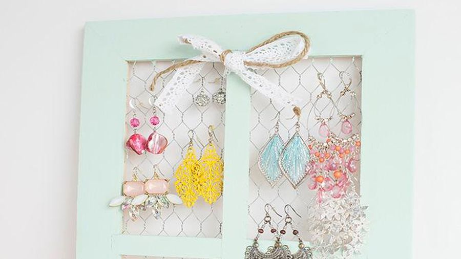 Lưới mắt cáo giá treo ảnh/ đồ trang sức