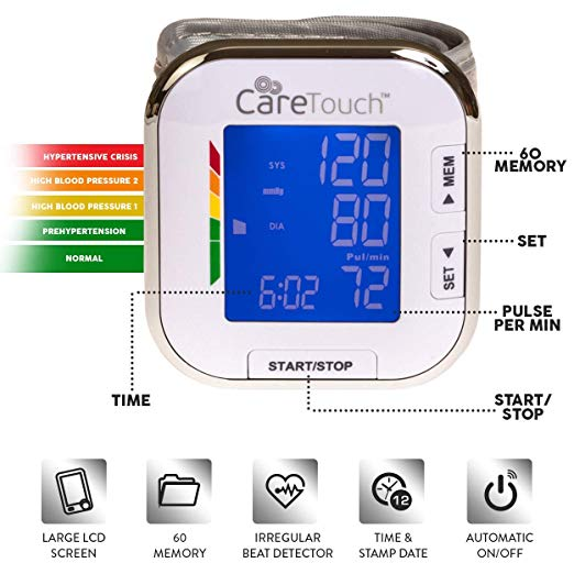 image of Care Touch blood pressure monitor