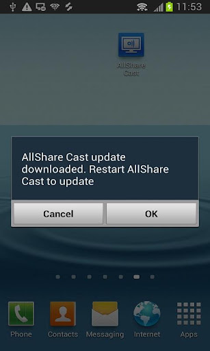 AllShareCast Dongle S/W Update apk