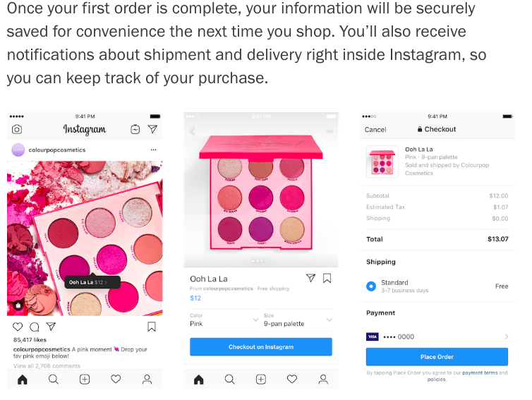 Why Instagram's In-App Shopping Feature for Influencers Matters -  Amplification Inc.