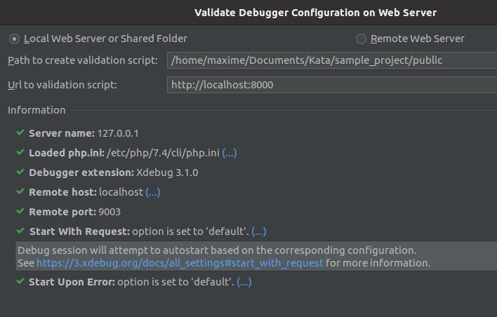 output-validation-configuration-débugger