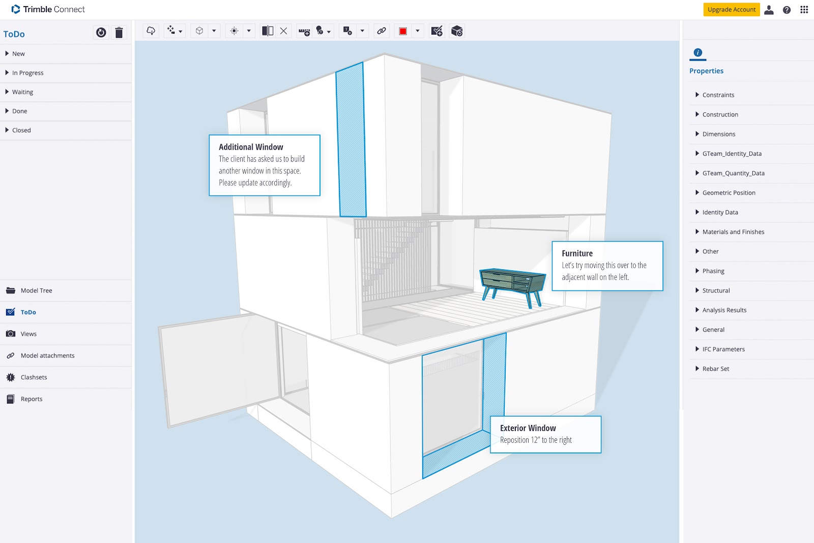  Pflegen Sie eine effektive Projektkommunikation in Trimble Connect