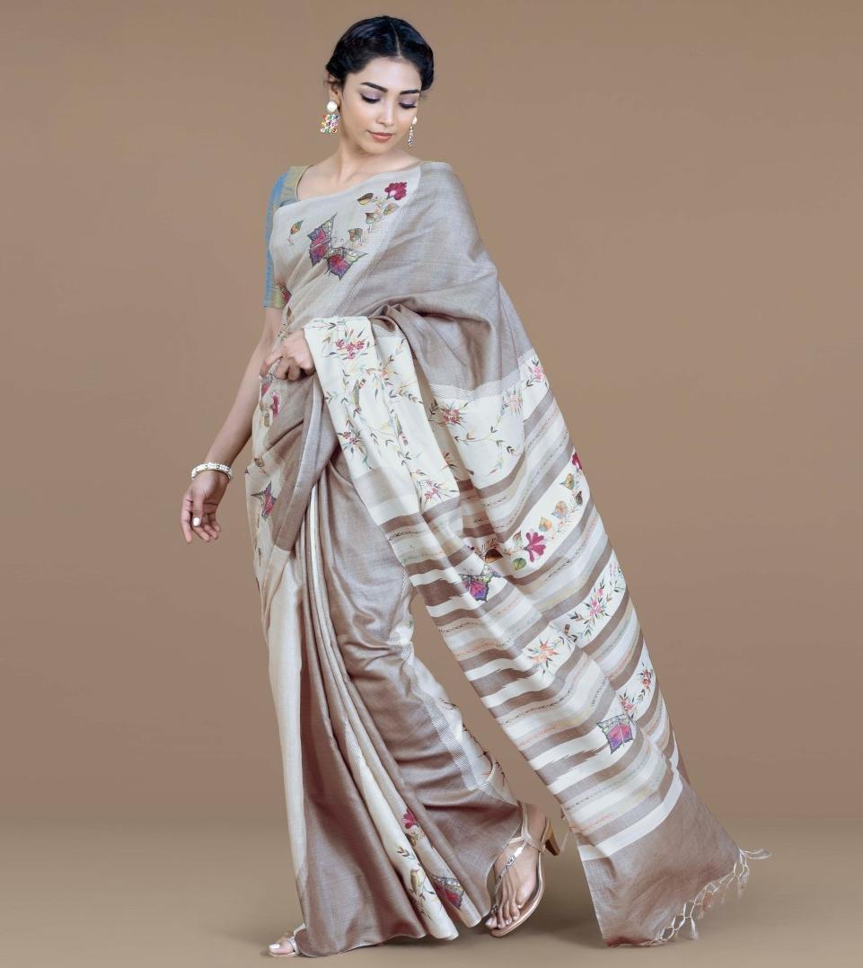 Embracing Elegance of the Tussar Silk Sarees