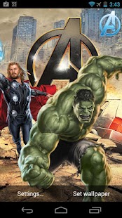 Download The Avengers Live Wallpaper apk