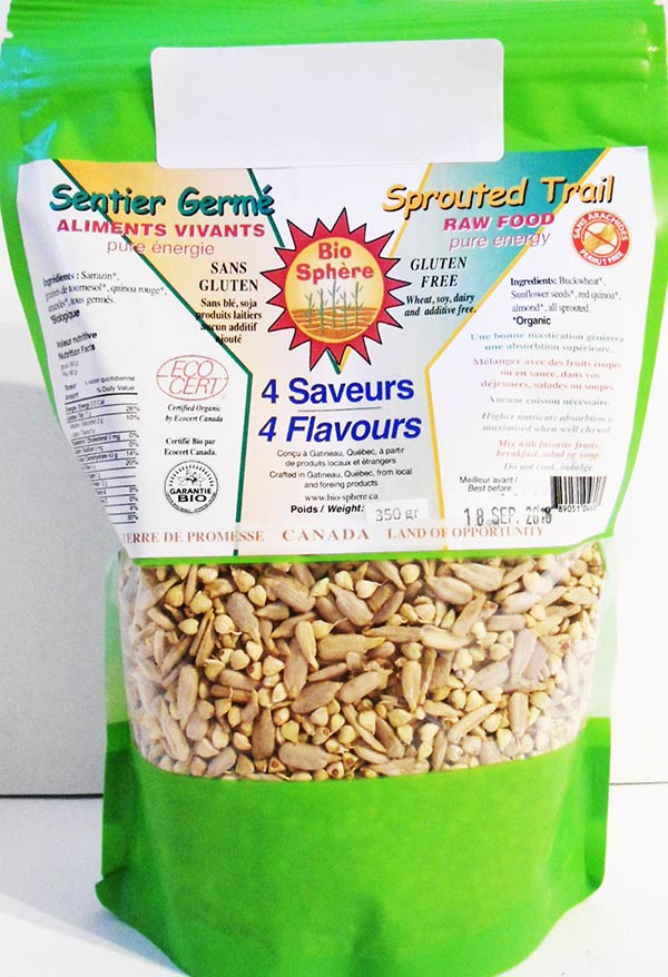 Sprouted Trail 4 Flavours - 350 grams