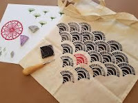 CARVADO DE SELLOS Y ESTAMPACIÓN DE TOTEBAG. Handmade Festival en BARCELONA  (28/04/2017) – Amarillo Remon, apúntate online en The Hobby Maker