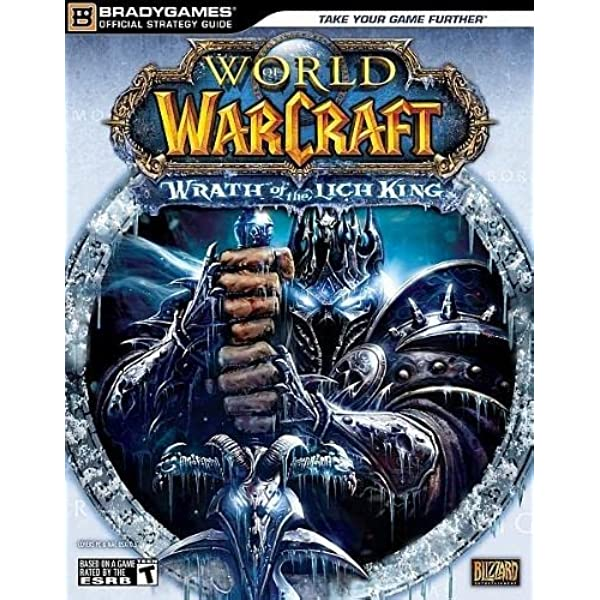 Image of a Brady Games guide for Wraith of the Lich King Classic