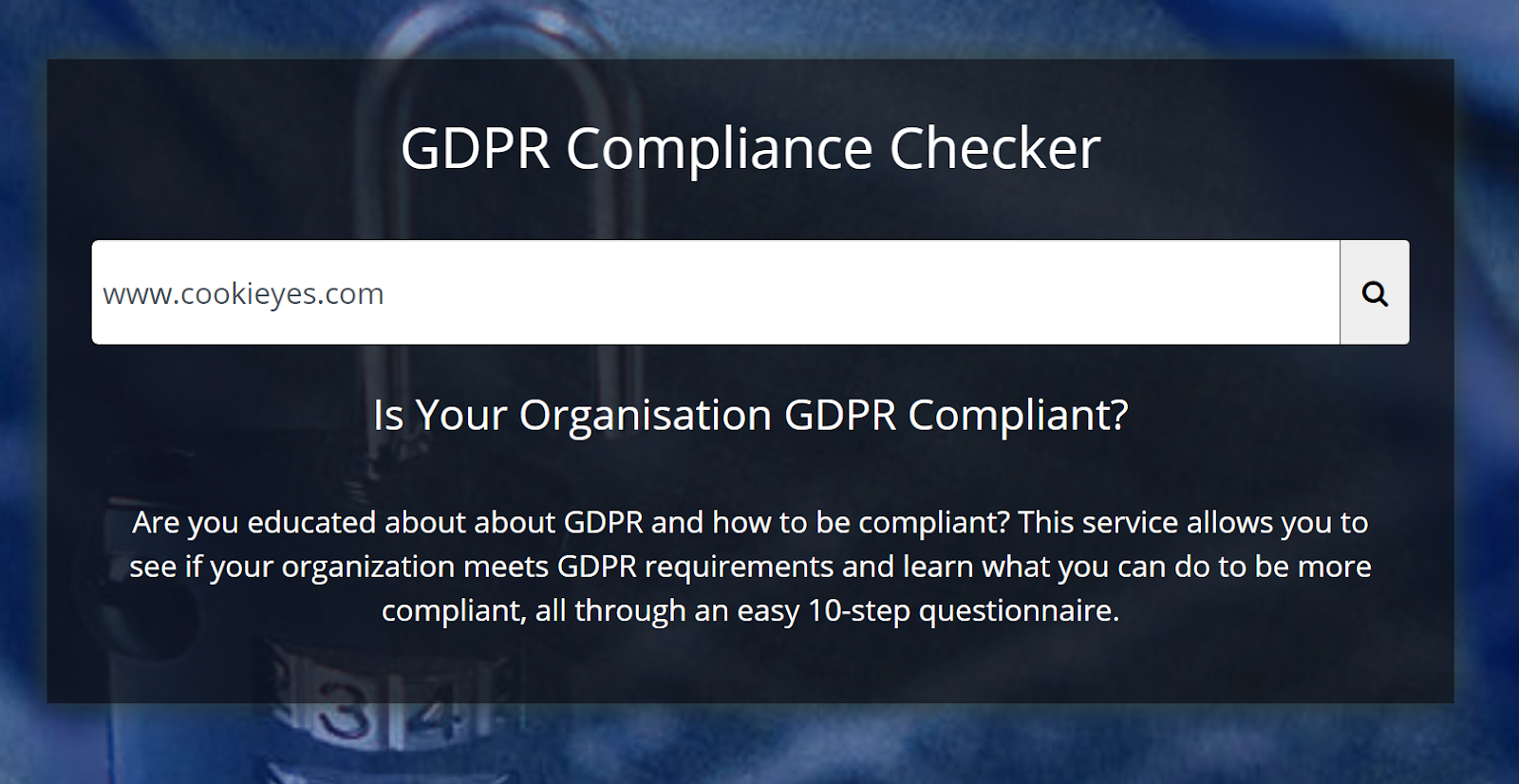 NormShield GDPR compliance checker