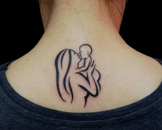 Energy Mother And Son Tattoos