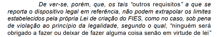 Como conseguir Fies para medicina sem nota de corte em 2023: recorte extraído do Agravo de Instrumento nº 1083479-19.2023.4.01.0000