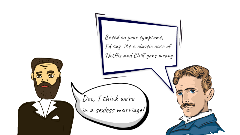 Seek help for sexless marriage
