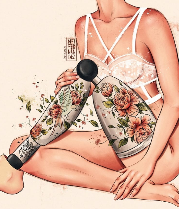 Desenho de mulher com tatuagem no braço

Descrição gerada automaticamente