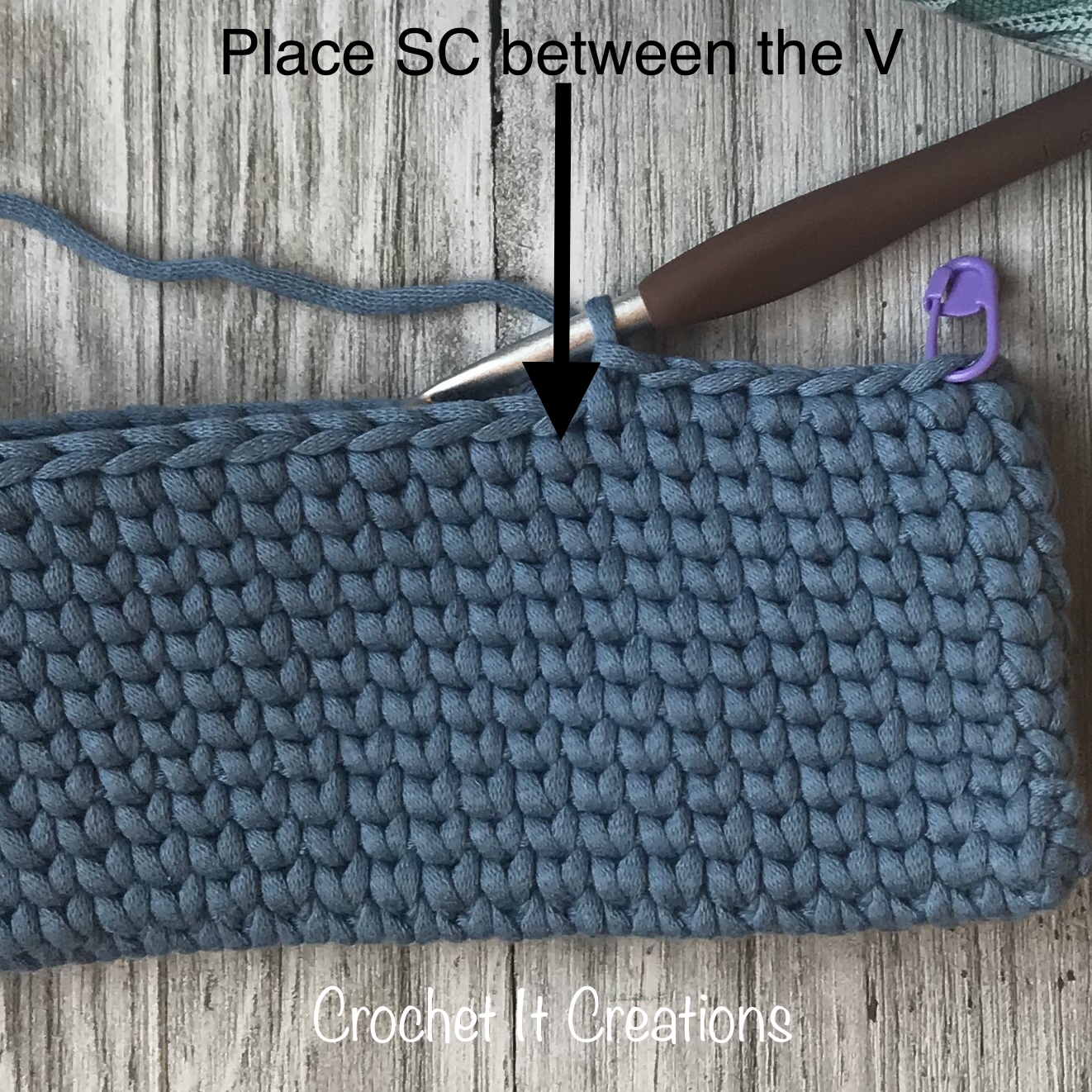 Zipper Pouch Crossbody Purse Crochet Pattern
