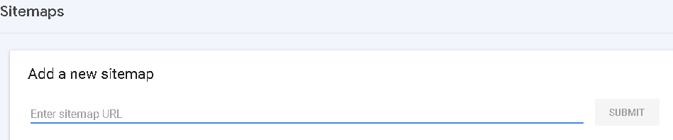 Google search console sitemap example 2